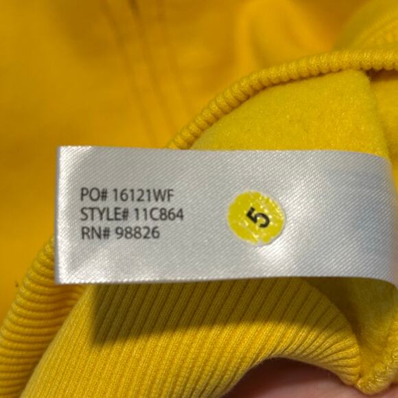 VIntage Yellow Polo Ralph Lauren Hoodie Size XL - Picture 4 of 5